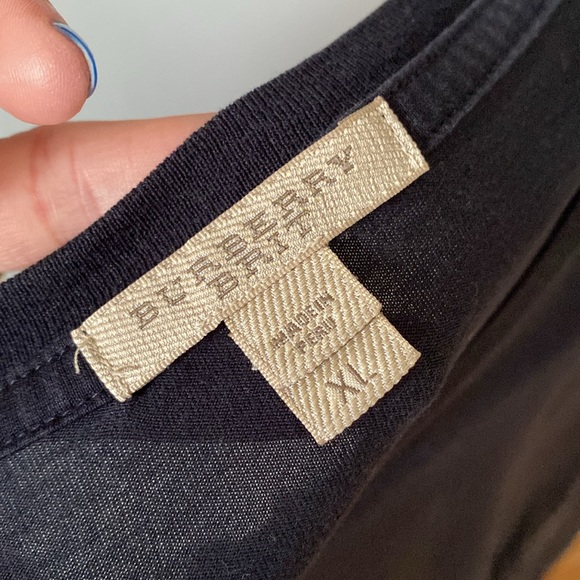 Burberry Brit Check Trim Fit T-Shirt - Picture 7 of 7